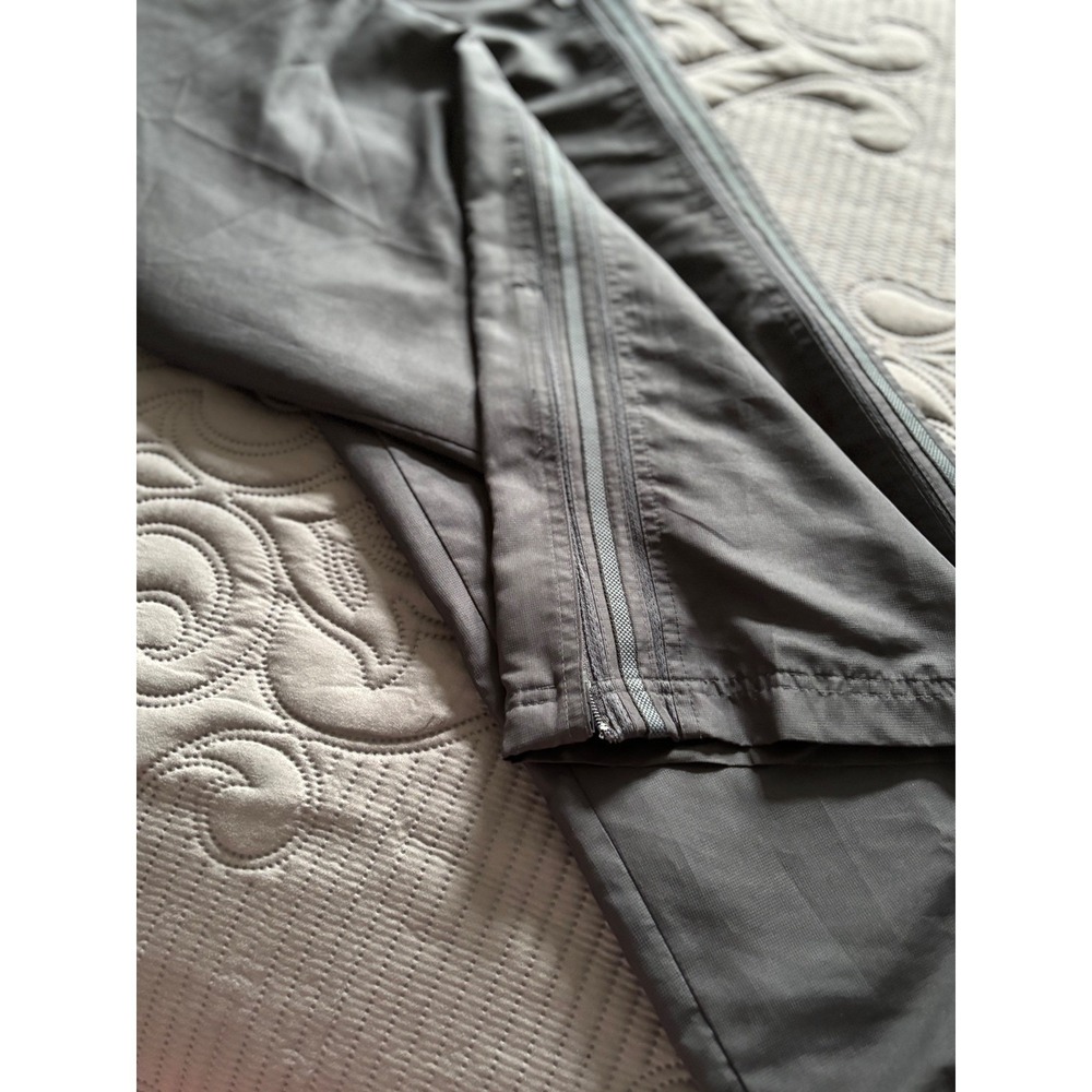 BCG Graphite Athletic long pants with zippered ankles with lining EUC - Picture 2 of 8
